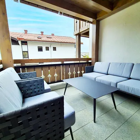 Apartmán Ferienwohnung Murmeltier Oberstaufen